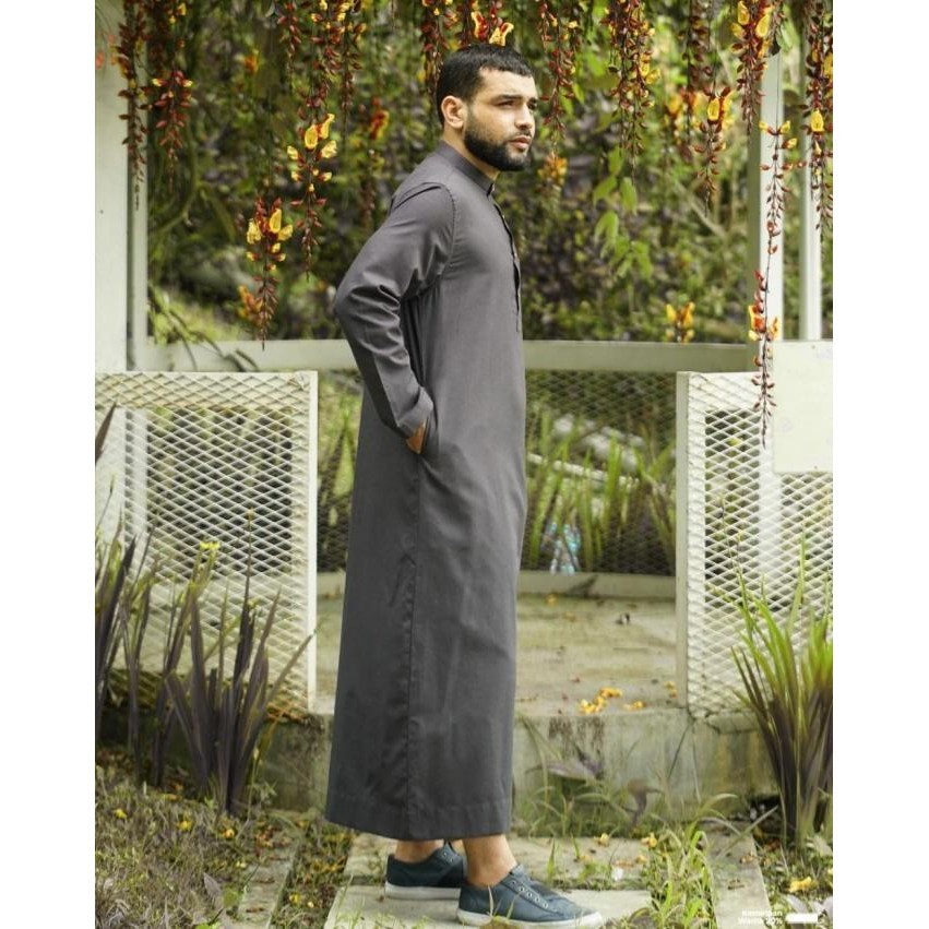 SAMASE Jubba Jubah CasuaL U093 Baju Gamis Pakaian Sholat Muslim Pria