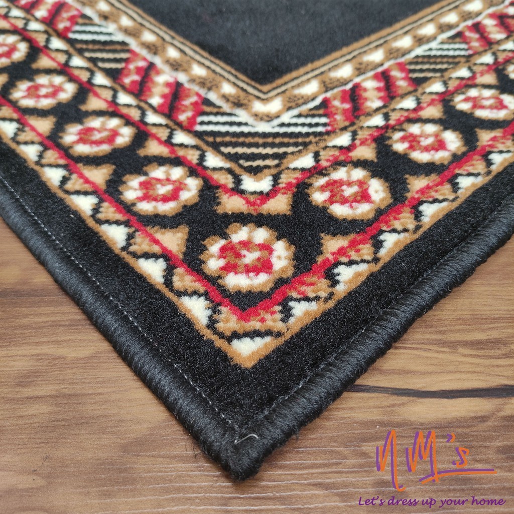 Cairo - Sajadah Sejadah Imam Masjid Mushola Karpet lantai permadani Bulu 80 cm x 120 cm - NMs