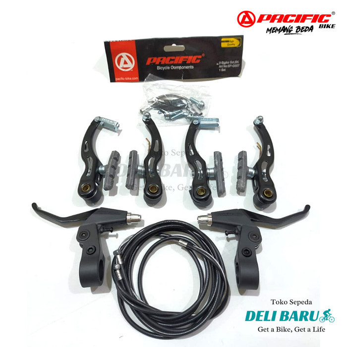 REM V BRAKE SEPEDA ANAK BMX MTB PACIFIC SETENGAH ALLOY