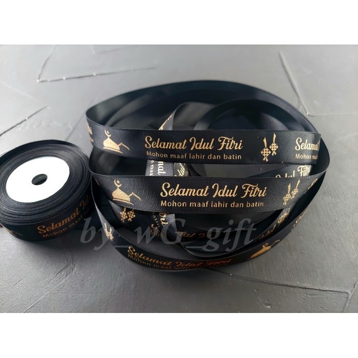 

Pita Idul Fitri - Grossgrain-Hitam ;Lebar 2.5 Cm ;Panjang 20 Yard 068