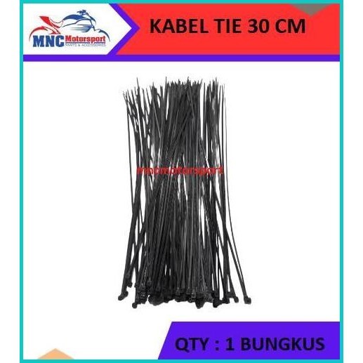 

KABEL TIE T HITAM 3.5 MM X 300 MM 16novz3 parts