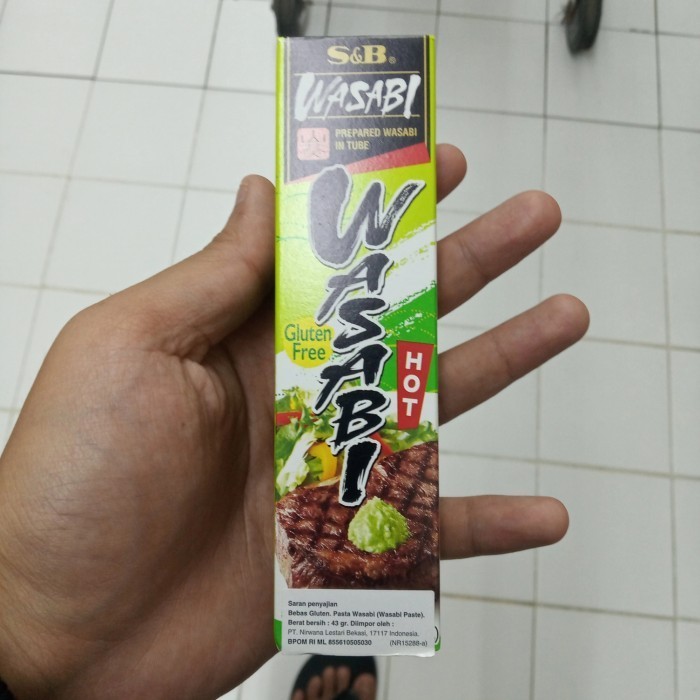 

Wasabi S&B Tube Gluten Free Hot 43Gr