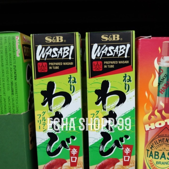 

S&B Wasabi Tube 43Gr