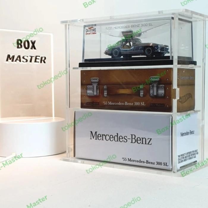 MINIATUR MOBIL RAK HOTWHEELS AKRILIK KOTAK ACRYLIC BOX RAK HOTWHEEL
