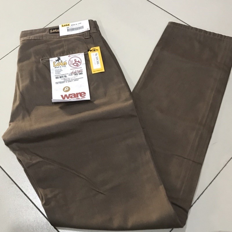 NEW LAUNCHING TERMURAH CELANA JEANS LOIS JEANS ORIGINAL - CELANA PANJANG CHINO LOIS JEANS PRIA
