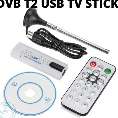 dvb t2 usb tv stick untuk tv digital di layar laptop / komputer