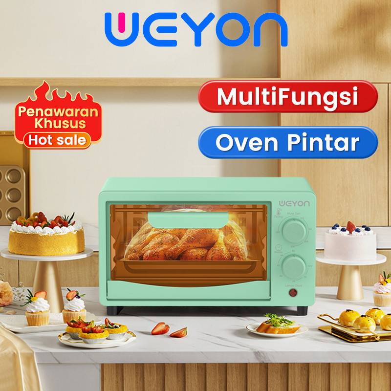 Weyon Oven Listrik 12L Oven Kecil Rumah Tangga Low watt Electric Oven Garansi 1 Tahun