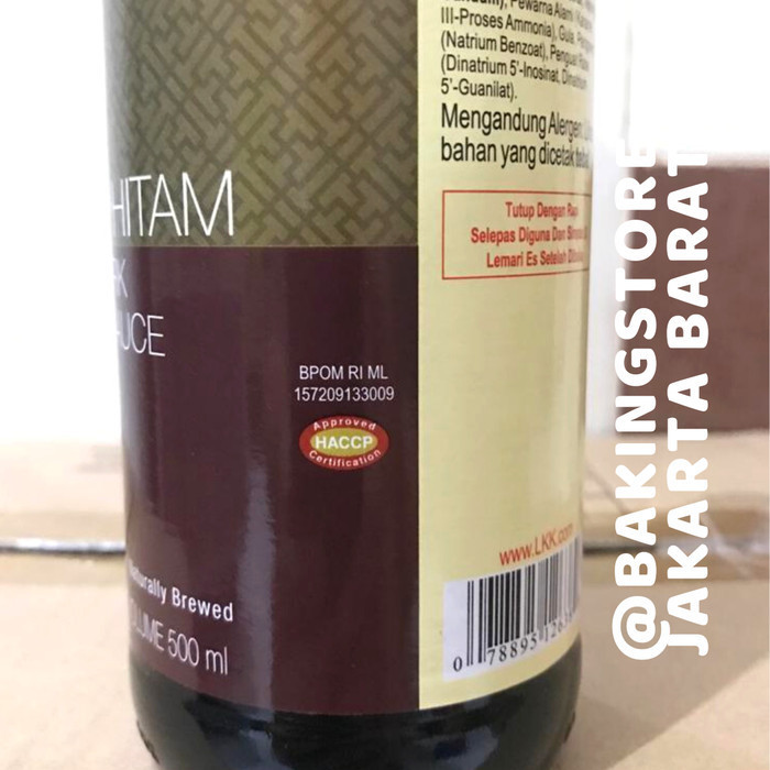 

Lee Kum Kee Soy Sauce Dark Kecap Hitam 500 Ml