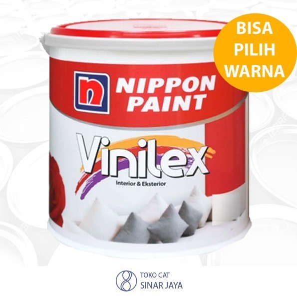 Terlaris Cat Tembok Vinilex 25Kg - Nippon Paint Vinilex Kembang 25Kg Promo Terbaru