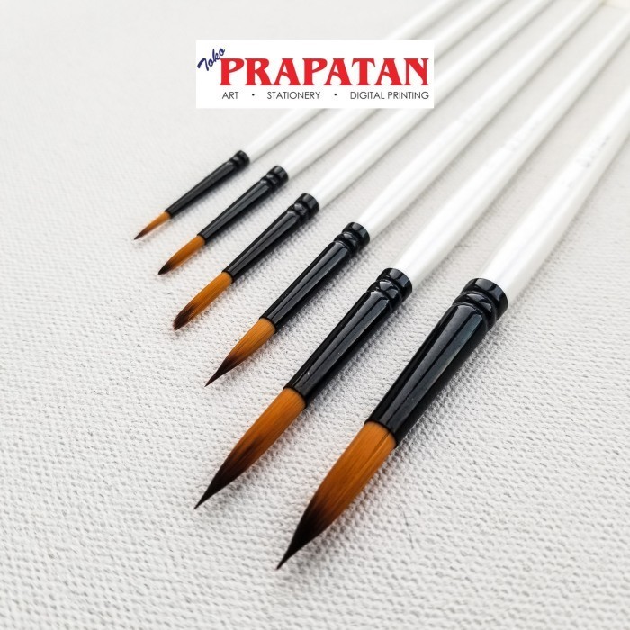 

Terlaris Kuas Lukis Round V-Tec Set 6 Pcs A0018H-6A/6 / V-Tec Paint Brush Promo Terbaru