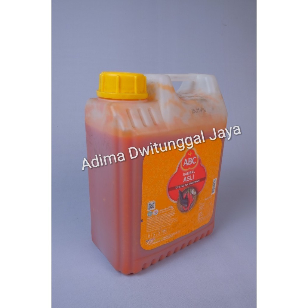 

Sambal ABC Dirigen / Saus ABC Jerigen / Galon 5.5 Kg