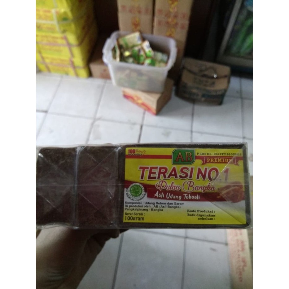 

TERASI PREMIUM BANGKA AB 500 GRAM