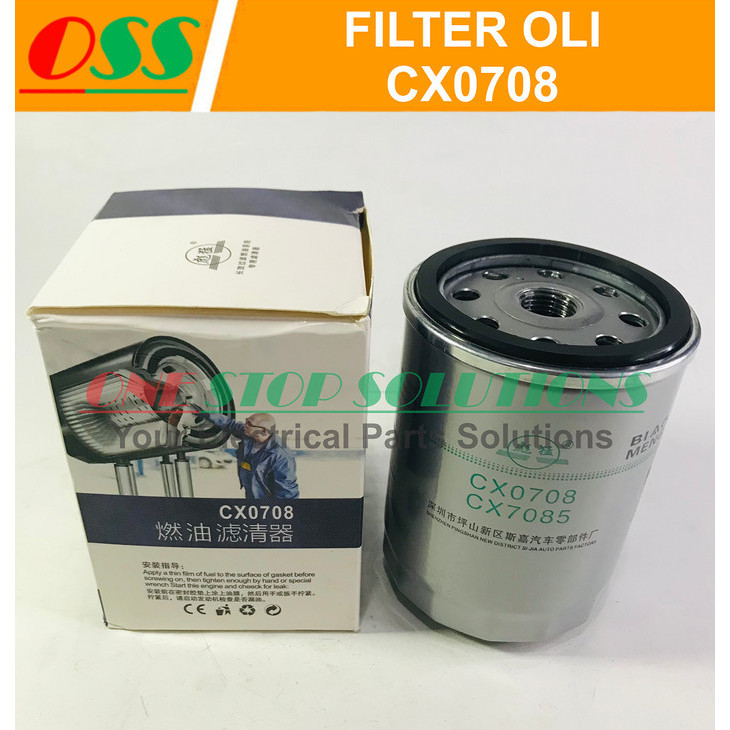 Terbaru Filter Oli Oil Filter Solar Fuel Filter Cx0708 Cx7085 Genset Promo Terlaris