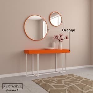 Orange - Pvc Interior Film Kertasive (L.122Cm 50M/Roll)