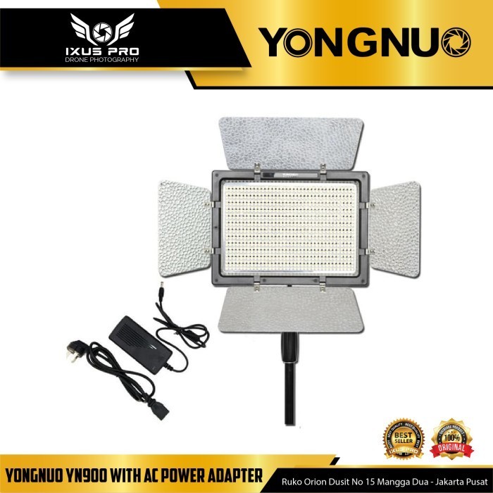 Terbaru Yongnuo Yn900 With Ac Power Adapter - Lampu Led Yungnuo Yn900 Promo Terlaris