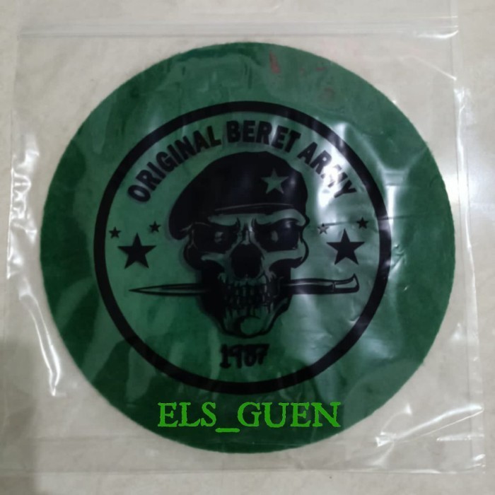 Terbaru Baret Infanteri Tni Ad Merek Tengkorak Promo Terlaris