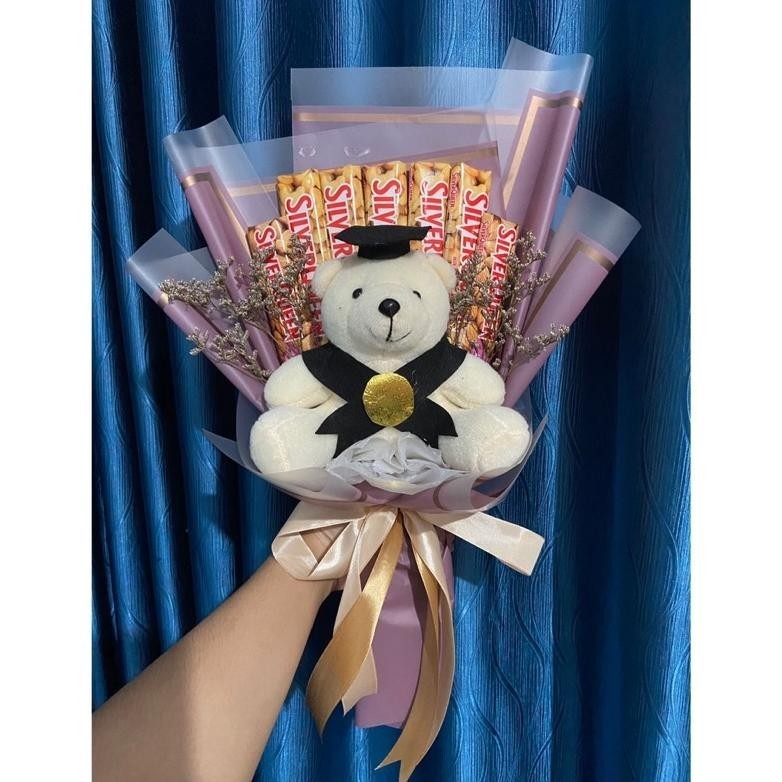 

{VALENTINE} BUKET BONEKA DAN COKELAT DAIRYMILK SILVERQUEEN REALPICT // BUKET ULANGTAHUN // KADO ULANGTAHUN TERLARIS