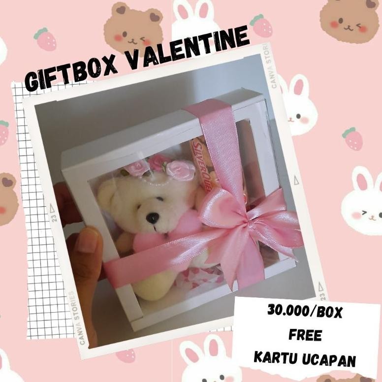 

{VALENTINE} Gift Box Mini / Kado Boneka Mini / Gift Box valentine TERLARIS