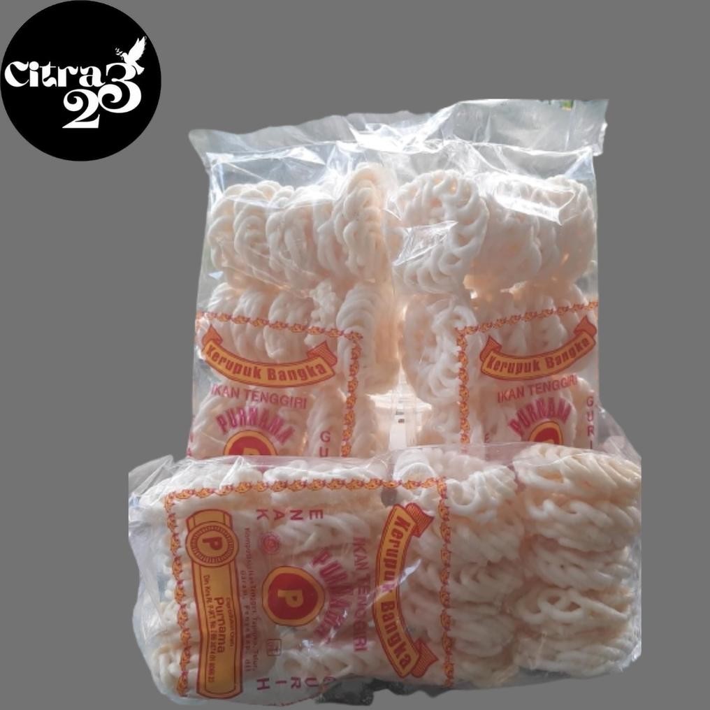 

Terlarizzz KERUPUK BANGKA PURNAMA IKAN TENGGIRI - FAMILY PACK (20 Pcs) Gurih Nikmat !