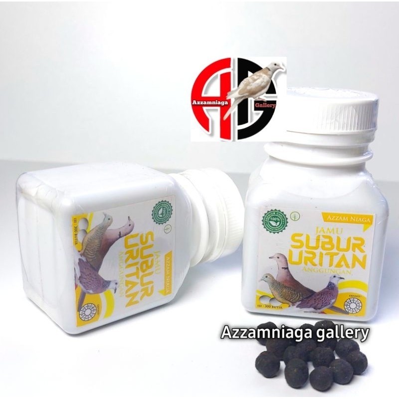 JAMU SUBUR URITAN TEKUKUR PUTER 300 BUTIR