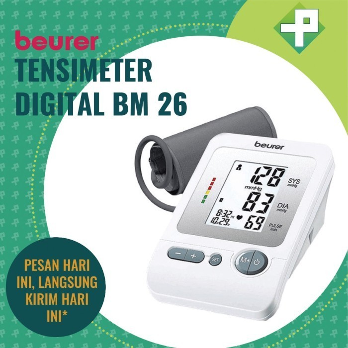 Tensimeter Digital Beurer BM 26 / Alat Ukur Tensi Darah Beurer BM 26