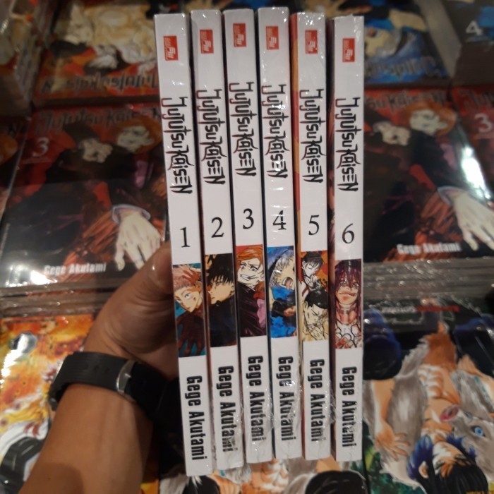

Paket Komplit Komik Jujutsu Kaisen Vol 1-6 / Original
