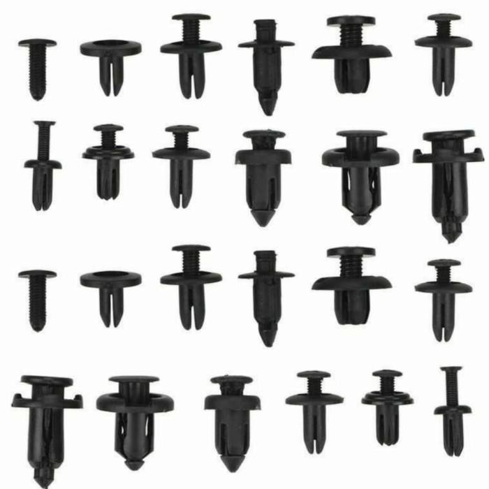 Paku Baut Plastik Mobil Mur Sekrup Pengencang Panel Pintu Bumper Car