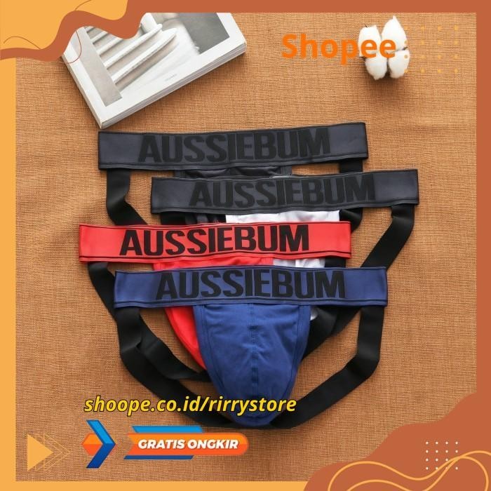 JOCKSTRAP PRIA AUSSIEBUM CELANA DALAM JOCKSTRAP MEN'S UNDERWEAR   / JA157  G STRING PRIA / JOCKSTRAP