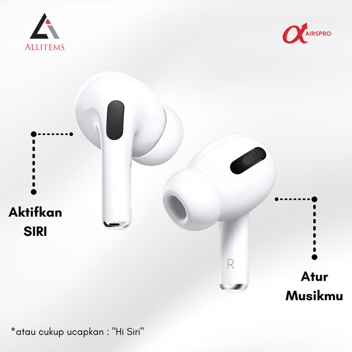 Airspro Headset Earphone Gen 3 Pro Tws Pop Up Animation