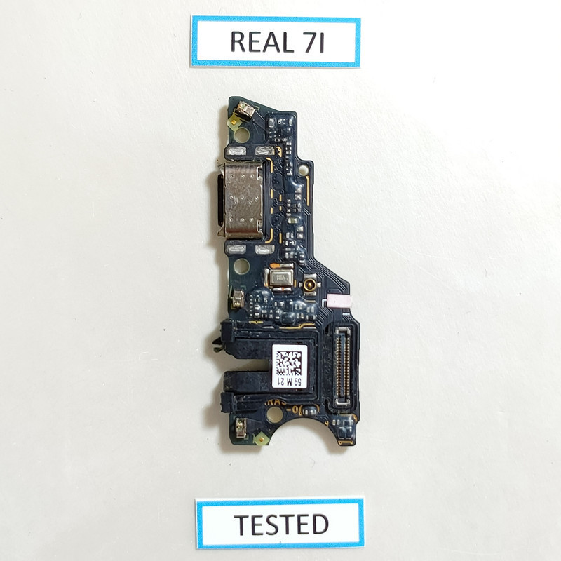 Konektor Cas Konektor Charger Realme 7i Original Copotan