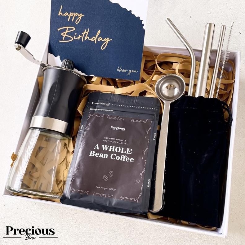 

PROMO MURAH COFFEE LOVER PRECIOUS BOX | PREMIUM GIFT HAMPERS | HADIAH PACAR COWOK | KOPI | KADO ISTIMEWA