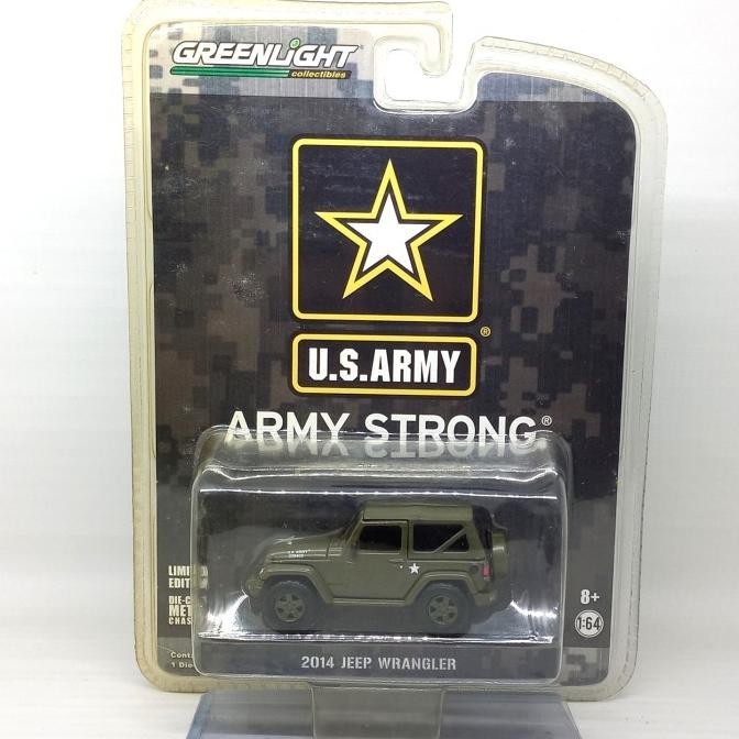 Greenlight US Army 2014 Jeep Wrangler Original By Greenlight