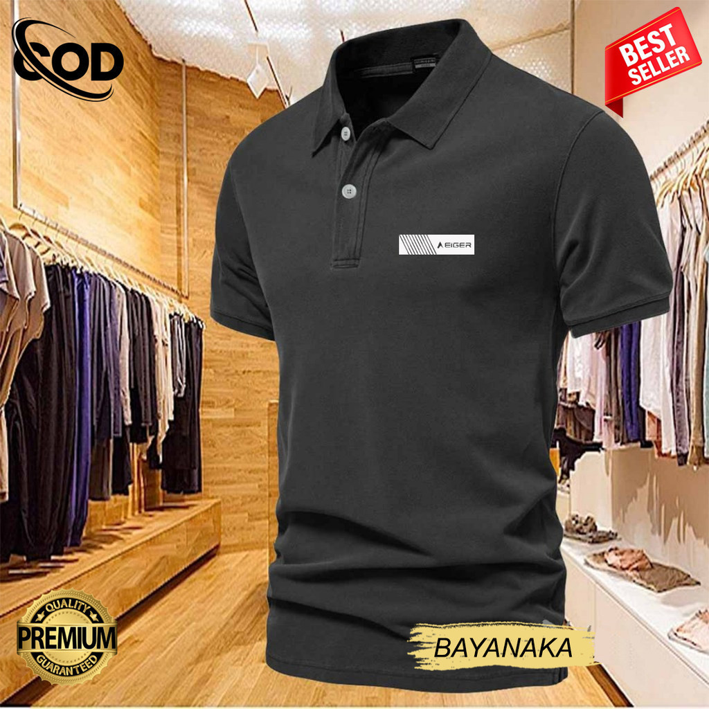 COD KAOS POLO SHIRT PRIA/WANITA KAOS POLO IMPORT POLO 316 STRIP LOGO PUTIH /KAOS POLO ORIGINAL QUALI