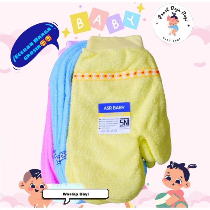 Termurah Waslap Bayi Sni Ecer Satuan Harga Grosir