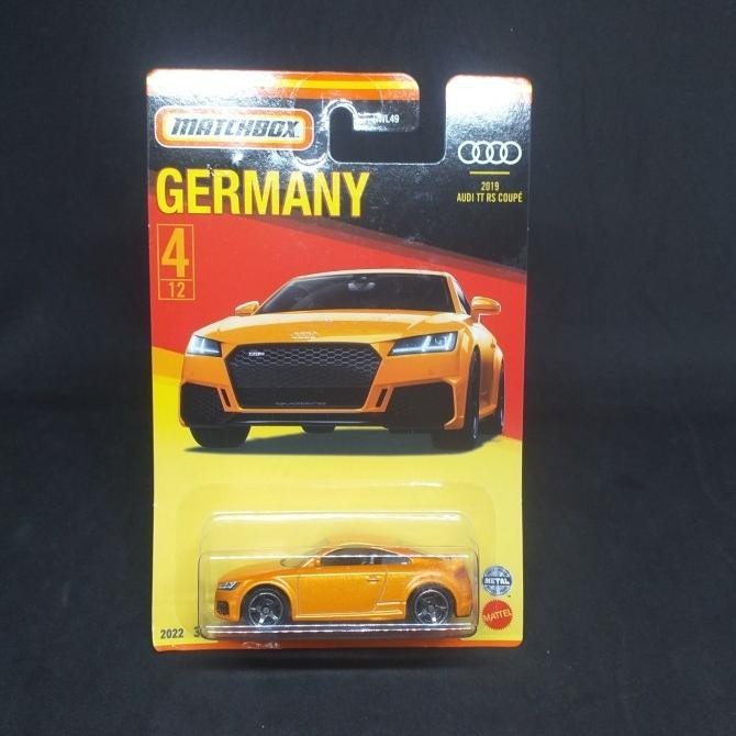 matchbox germany 2019 audi tt rs coupe