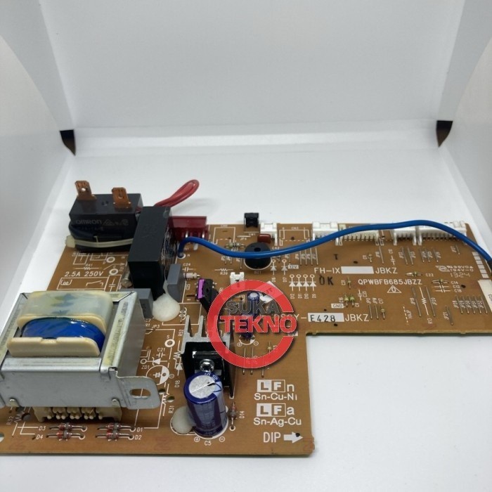 PCB MODUL AC SHARP PLASMACLUSTER QPWBFB685JBZZ SOKET SENSOR 10 KABEL