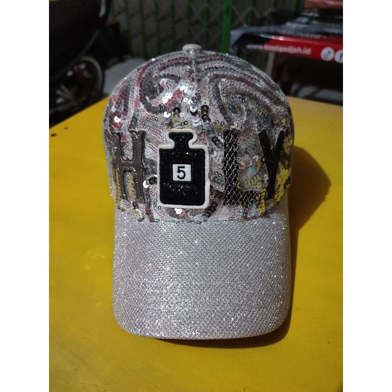 Topi Trucker TNC Logo Holy Silver
