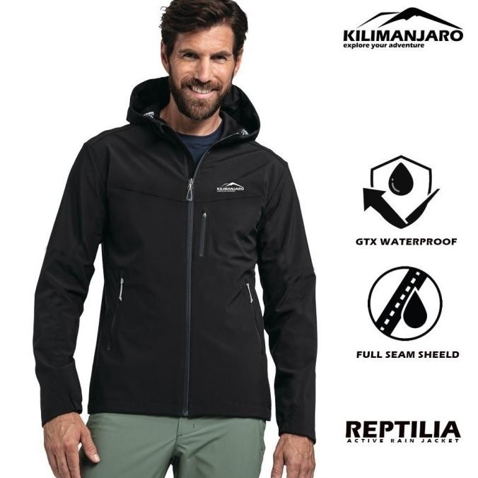 Jaket Kilimanjaro Reptilia 3 Layer Waterproof - Rain Jacket
