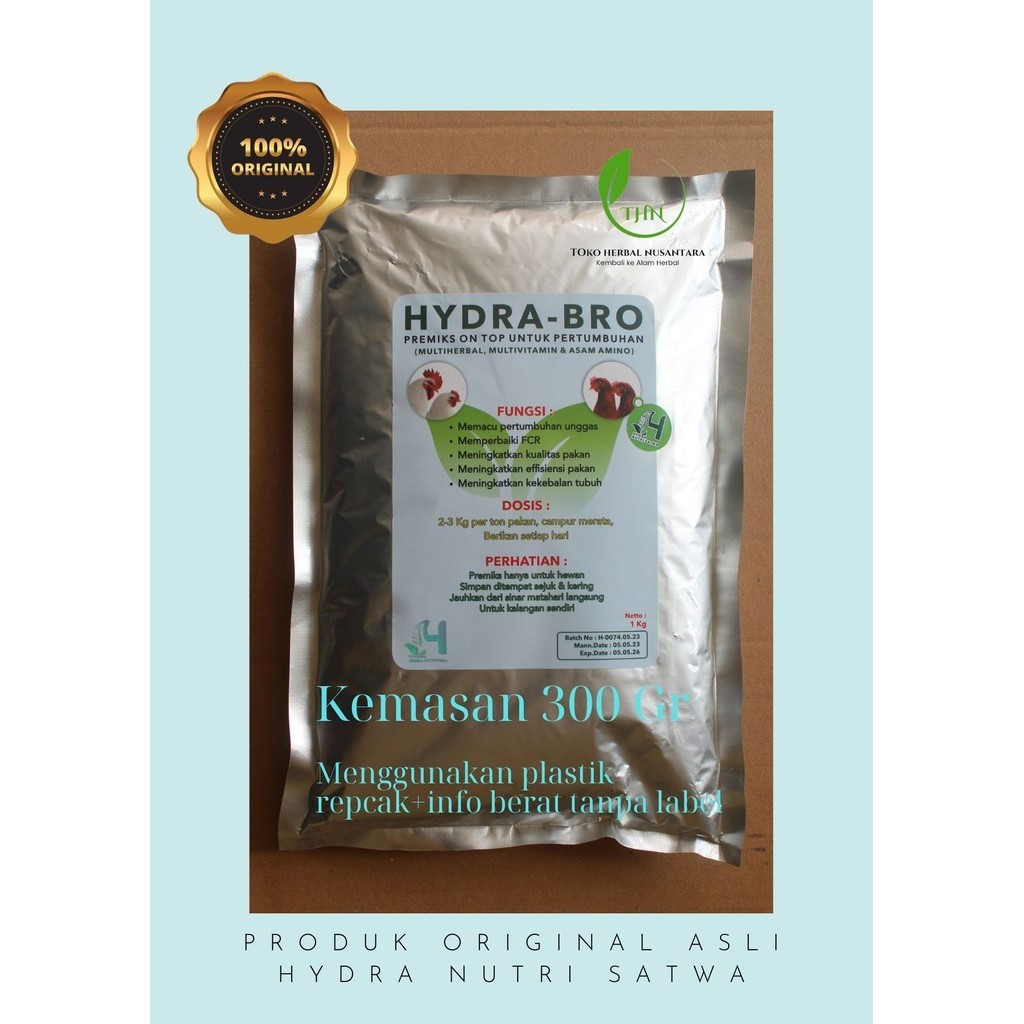 Hydra Bro Hydrabro Original Asli Produk Prof Antimon Ilyas Kemasan 300 Gr