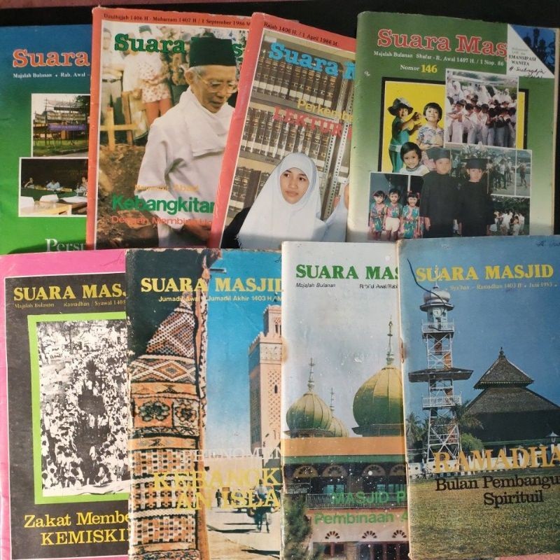 Majalah SUARA MASJID 1983-1986