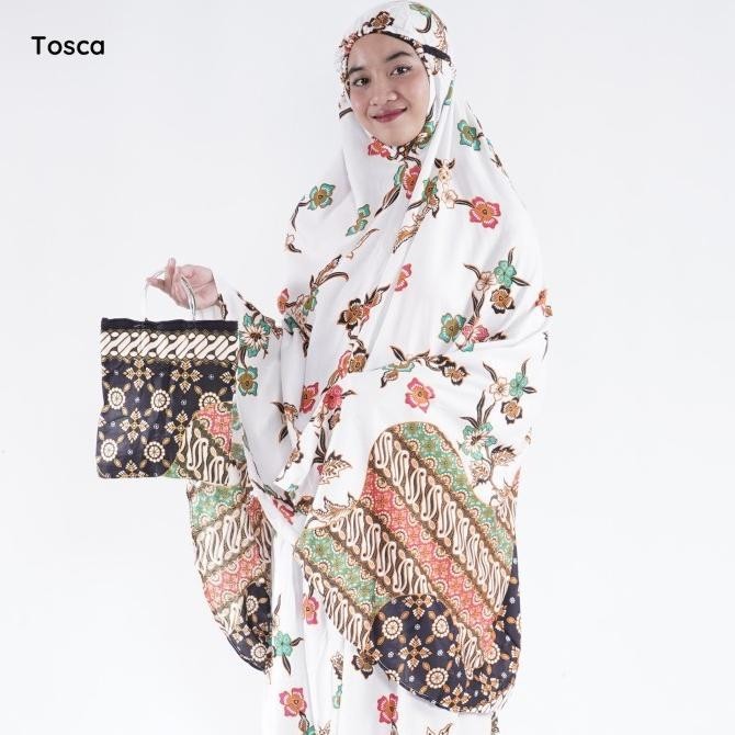 {POY} Mukena Bali Cindai Batik Arnia Terbaru / Mukena Rayon / Mukena Jumbo