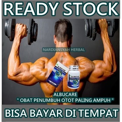 Albucare Suplemen Otot - Suplemen Pembentuk Otot - Suplemen Fitnes