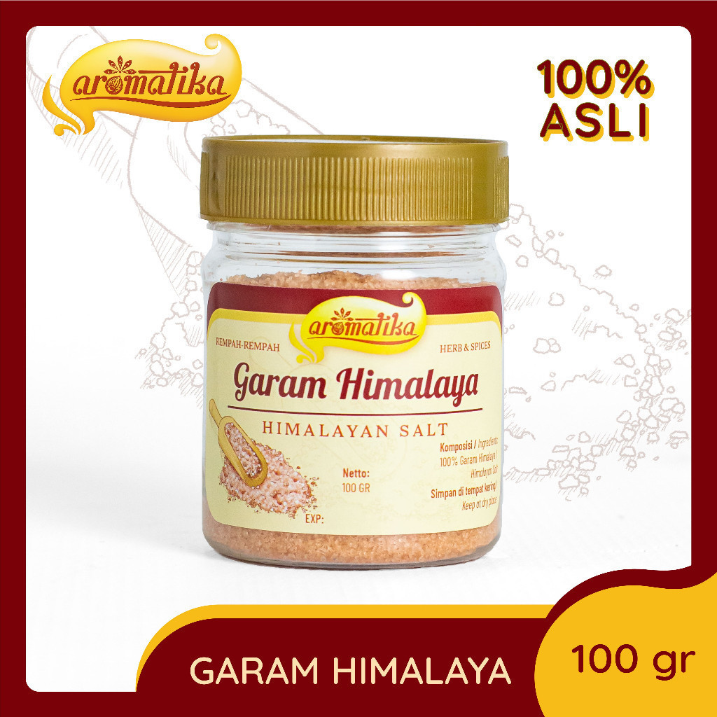 

Himalayan Salt Aromatika (100% asli): Garam Himalaya Gurih dan Berkualitas untuk Rasa Masakan lebih Nikmat dan Menyehatkan