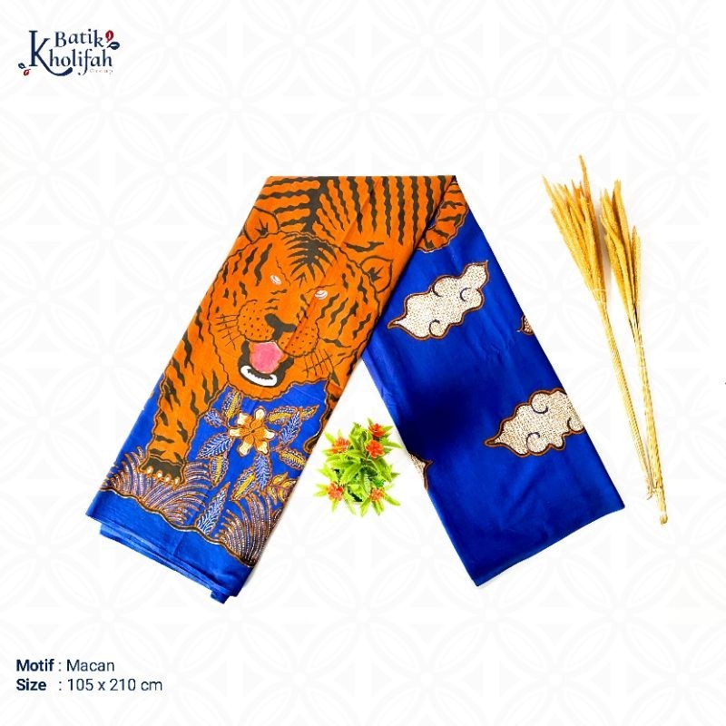 Kain Batik Tulis Madura Premium Motif Macan (BKP 02)