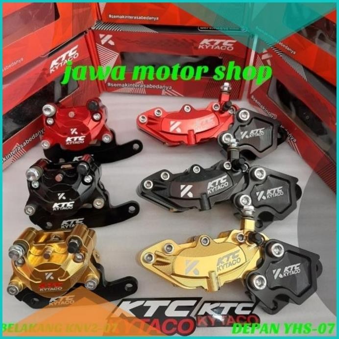 Paketan Kaliper Rem KTC Depan Belakang Yamaha Nmax 155 KTC KYTACO ASLI