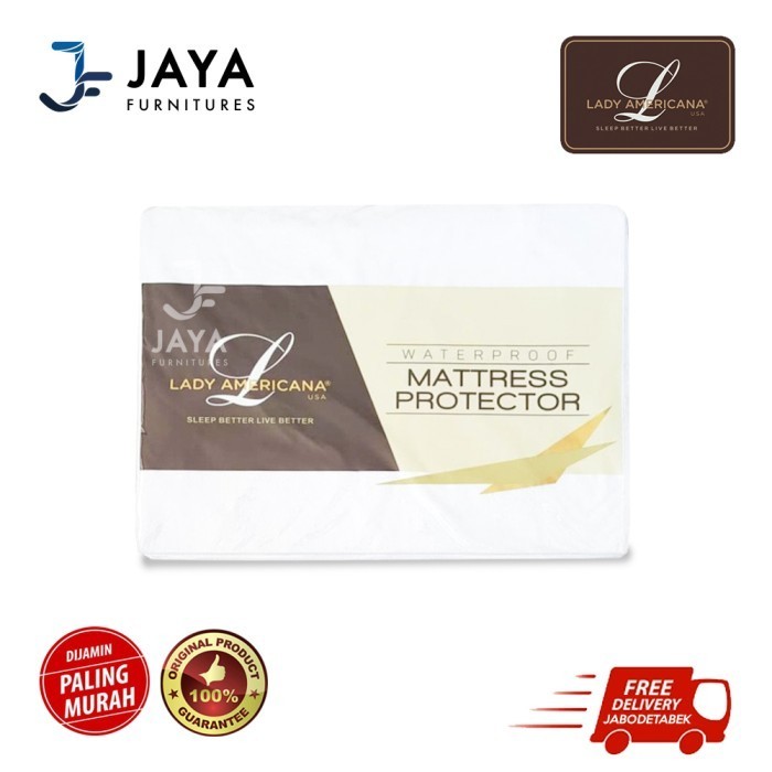 Matras Protector Waterproof Lady Americana ( Pelindung Matras ) Ready