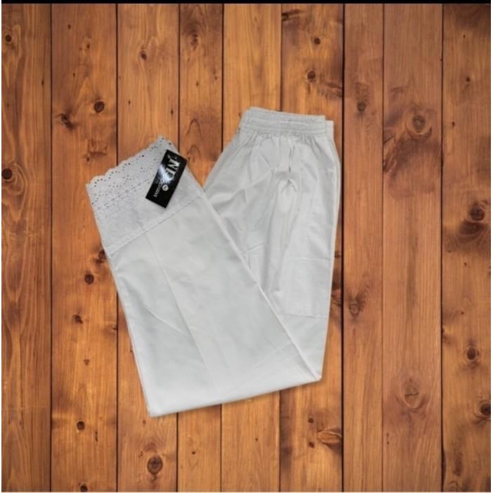 Celana Katun Haji Umrah / Dalaman Gamis / Celana Katun Renda