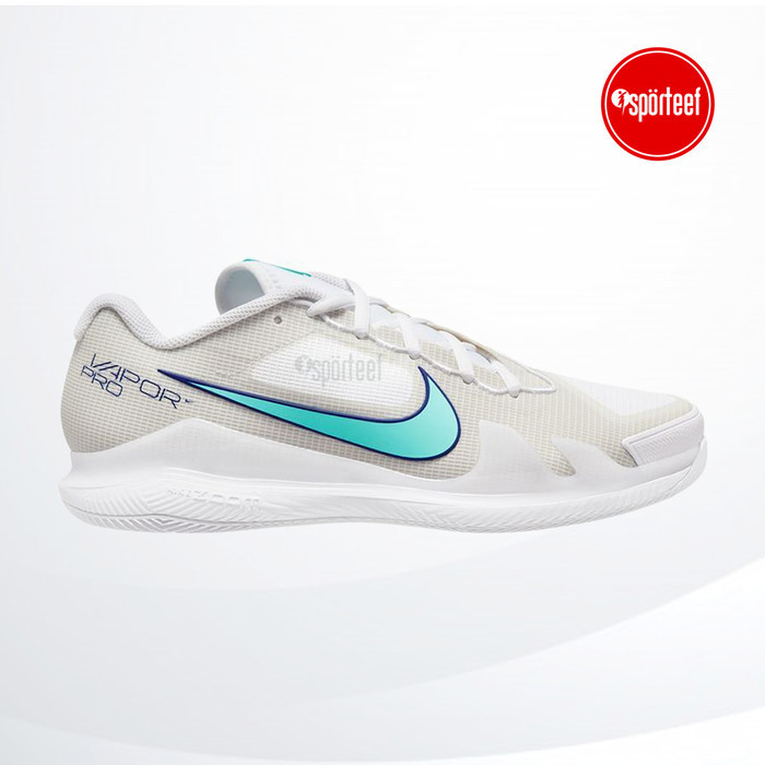 Nike Court Air Zoom Vpr Pro Hc White Tennis / Sepatu Tenis Original