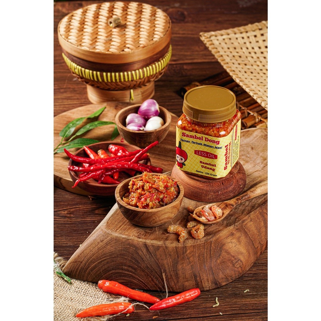 

SAMBAL UDANG BOTOL 220 GRAM HOMEMADE, LESS OIL, ENAK KUALITAS PREUM, ISI BANYAK SEBOTOL UH, NYAK