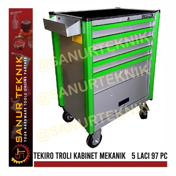TEKIRO Cabinet 5 Drawer / Troli Kabinet Mekanik 5 Laci 97 PC ST-RC1638